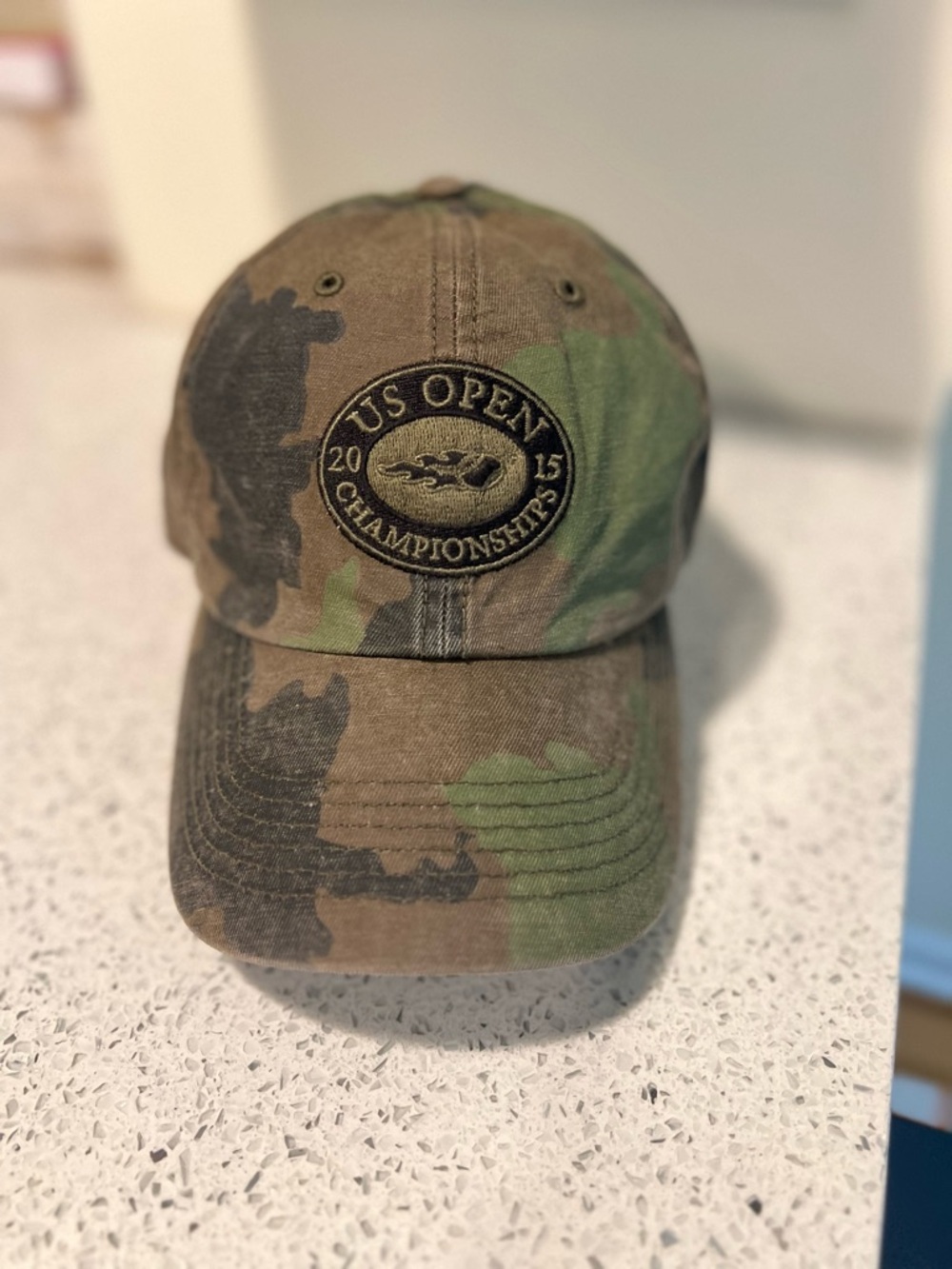 47 Brand 2015 US Open Tennis Championships Camo Baseball Dad Hat Cap